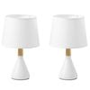 Sherwood Set of 2 Preston Table Lamp White
