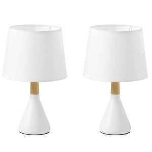 Sherwood Set of 2 Preston Table Lamp White
