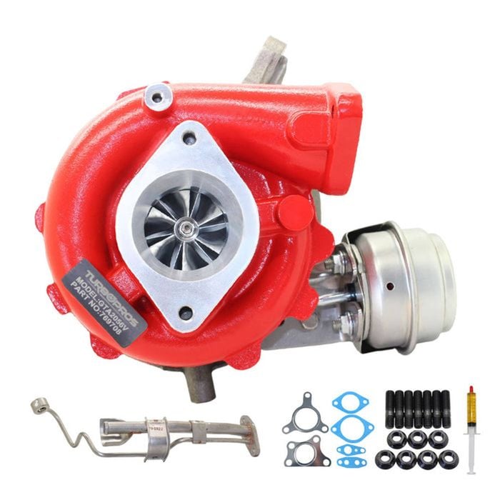 Gen1 High Flow Turbo Charger With Genuine Oil Feed Pipe For Nissan Navara D40 Yd25 2.5l