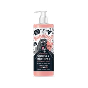 Bugalugs 500ml Luxury 2 In 1 Papaya And Coconut Dog Shampoo And Conditioner