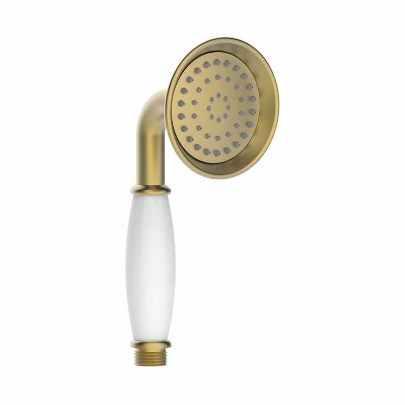 Maestro WELS 3 Star 9L/min Brass And White Single Function Hand Shower