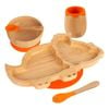 5pc Bamboo Dinosaur Baby Weaning Set