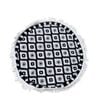 Aztec 100% Cotton Round Beach Towel 150cm Diameter + 5cm Fringe