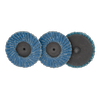 Josco 50mm 40 Grit Quick Change Zirconia Flap Discs - 3 Pack