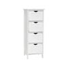 Maine 4 Drawer Multipurpose Bathroom Cabinet