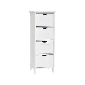 Maine 4 Drawer Multipurpose Bathroom Cabinet