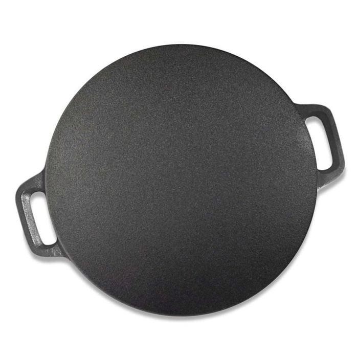 SOGA 40X33cm Cast Iron Induction Crepes Pan