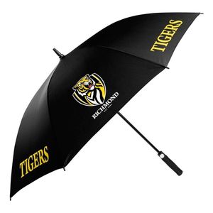 AFL Golf Umbrella - Richmond Tigers - Rain Weather - 76cm Length