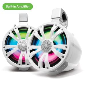 Soundextreme Ta8 Marine Waterproof 1 Amplified Speaker + 1 Passive Speaker