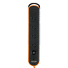 Jackson Rugged Plus 4 Outlet Powerboard With Switch & Wrap