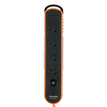 Jackson Rugged Plus 4 Outlet Powerboard With Switch & Wrap