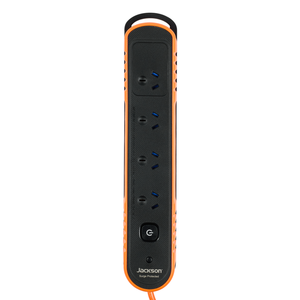 Jackson Rugged Plus 4 Outlet Powerboard With Switch & Wrap