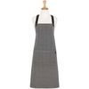 Ladelle Eco Recycled Cotton Kitchen Cooking Apron Charcoal 70x89cm