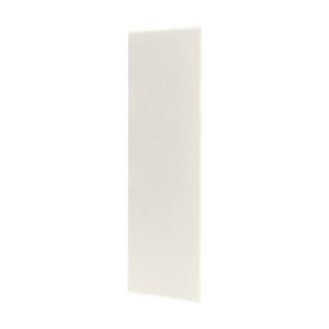 Fibreglass Acoustic Room Treatment Sound Panel 1200x300x50mm White Wrapped
