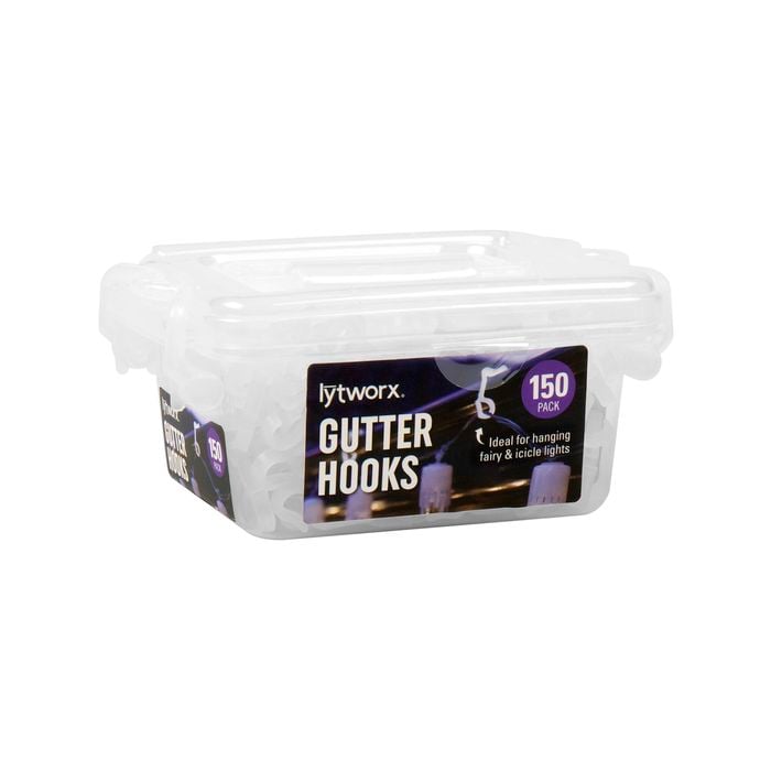 Lytworx Gutter Hooks - 150 Pack