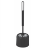 Barelli Black Toilet Brush And Holder Set