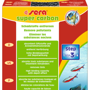 Sera Super Carbon - 250g (08400)