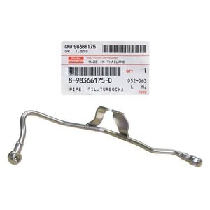 Genuine Turbo Charger Oil Feed Pipe For Isuzu Mux 4jj1 3.0l 2016 Onwards 06200