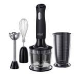 Russell Hobbs RHSM5BLK Desire 3 in 1 Hand Blender Matte Black