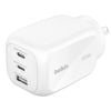 Belkin Boostcharge Pro 100w 3-port Gan Wall Charger - White