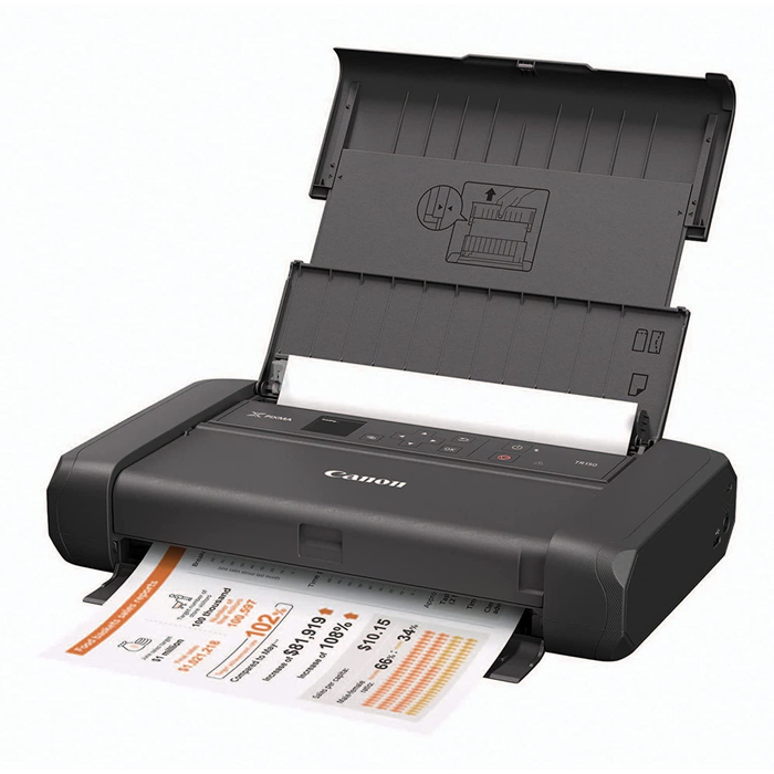 Canon Pixma Tr150 Portable Printer - Black