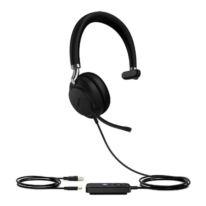 Yealink Teams Certified Dual Usb-a And Bluetooth Headset [teams-uh38-m]