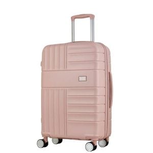 Rock Aspen Medium Hardsided Suitcase - Pink