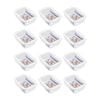 12PK Lemon & Lime Yorkshire Glass Fresh Lock Food Container 1.5L