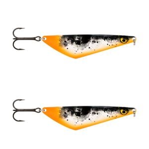 2x Rapala 8.5cm Harmaja Metal Spoon Fishing Lures - Halloween