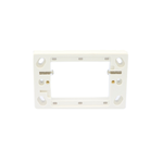 HPM 13mm Deep White Surface Mounting Block