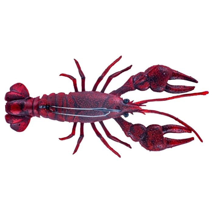 Chasebaits Lures The Mud Bug 70mm Craw Crayfish Weighted Fishing Lure - Rusty