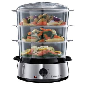 Russell Hobbs RHSTM3 Cook @ Home 9L Food Steamer Stainless Steel