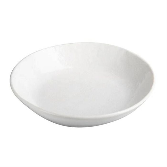 Olympia Coupe Bowls Denim White 220mm Pack Of 6 Porcelain Tableware