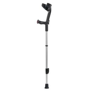 Heavy Duty Forearm Crutches Pair - Adjustable German Design, 250kg Capacity - Standard