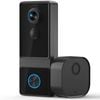 Advwin Video Doorbell Camera with Chime, 1080P HD Smart Doorbell, with PIR Motion Detection, Voice Changer, Motion Zones