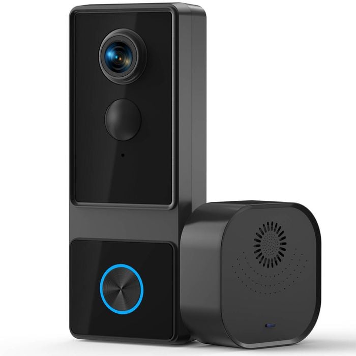 Advwin Video Doorbell Camera with Chime, 1080P HD Smart Doorbell, with PIR Motion Detection, Voice Changer, Motion Zones