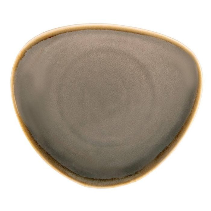 Olympia Triangular Plate Kiln Smoke 280mm 4 Pack Kitchenware