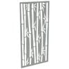 ProtectorAl 300 - 1200 x 1201 - 2400mm Palladium Silver Bamboo Unframed Solid Aluminium Decorative Panel