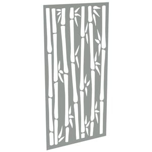 ProtectorAl 300 - 1200 x 1201 - 2400mm Palladium Silver Bamboo Unframed Solid Aluminium Decorative Panel