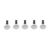 x5 Genuine Oven Clock Timer Buttons Complete Assembly (Silver) EA6840001000008, suits Ilve