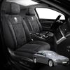 Australian Goose Edition Front Seat Covers for BMW 5 Series 2010 - 2016 (F07 F10 F11) - Suede, Universal Fit - Black