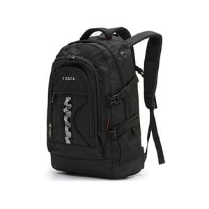 Tosca 50l/58x38x23cm Deluxe Padded Backpack - Black