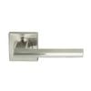 Miles Nelson Satin Nickel Lucca Square Rosette Dummy Set