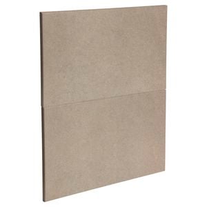 Kaboodle 600mm Raw Board Modern Drawer Panels - 2 Pack