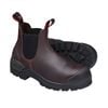 John Bull Unisex Oxblood 4291 Cougar 3.0 Elastic Side Safety Boot - UK Size 14