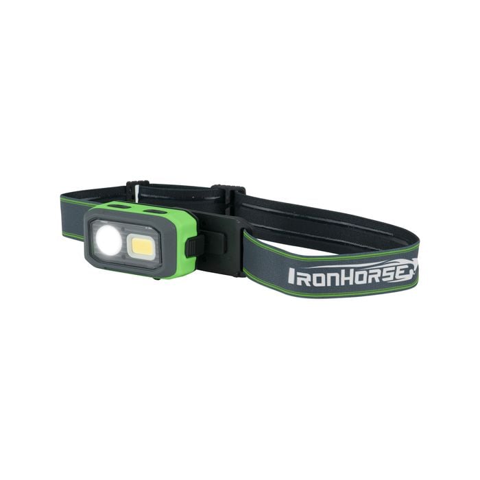 Ironhorse 500lm Ip44 Hybrid Headlamp