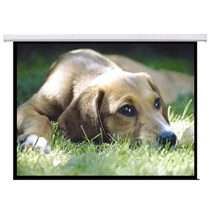 Brateck Standard Electric Projector Screen - 100' 2.0x1.5m (4:3 ratio) with Remote Control - Projector Accessories
