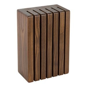 Icon Chef Magnetic Knife Block - Roasted Ashwood