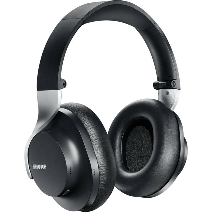 Shure AONIC 40 - Wireless Active Noise Cancelling Over-Ear Headphones - Black