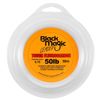 Black magic tough fluorocarbon fishing leader 50lb
